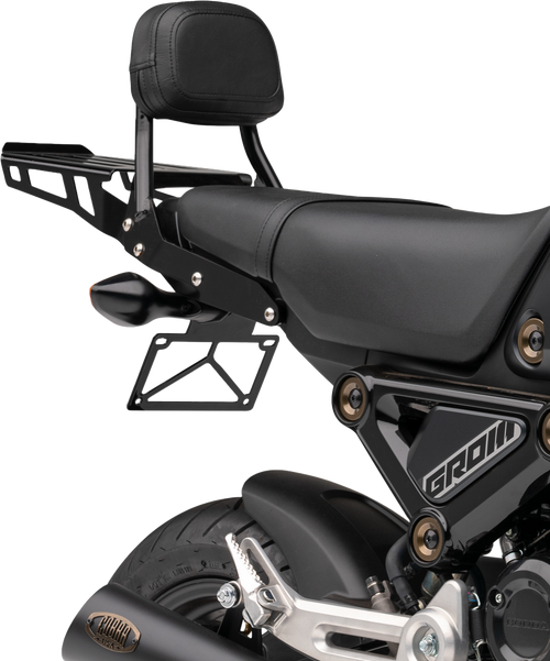 Sissy Bar Luggage Rack Black Hon Grom