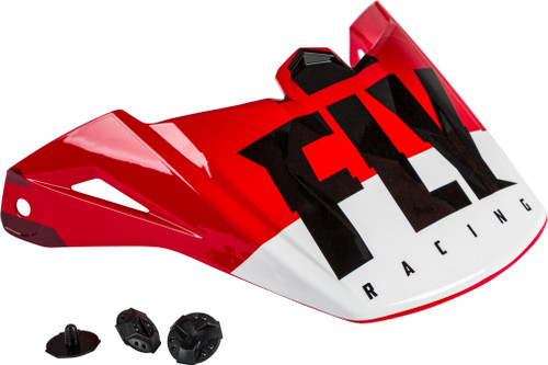 Kinetic Thrive Helmet Visor Red/White/Black Kinetic Thrive Helmet Visor Red/White/Black