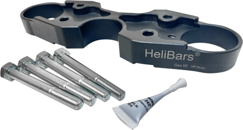 Handlebar Risers Black Suz Handlebar Risers Black Suz
