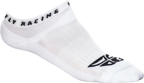 Fly No Show Socks White Sm/Md