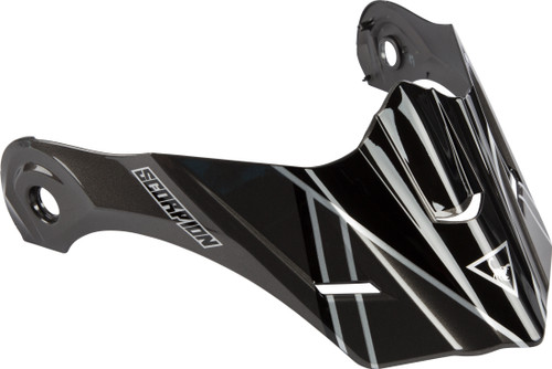 Exo At950 Peak Visor Teton Black/Grey Exo At950 Peak Visor Teton Black/Grey