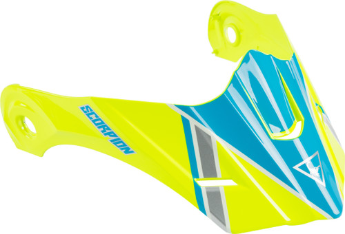 Exo At950 Peak Visor Teton Blue/Hi Vis Exo At950 Peak Visor Teton Blue/Hi Vis
