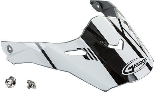 Visor W/Screws Epic Silver/White/Black At 21s Visor W/Screws Epic Silver/White/Black At 21s