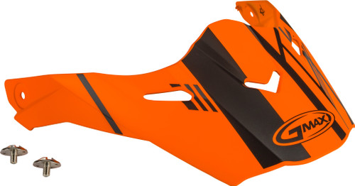 Visor W/Screws Epic Matte Neon Orange/Black At 21s Visor W/Screws Epic Matte Neon Orange/Black At 21s