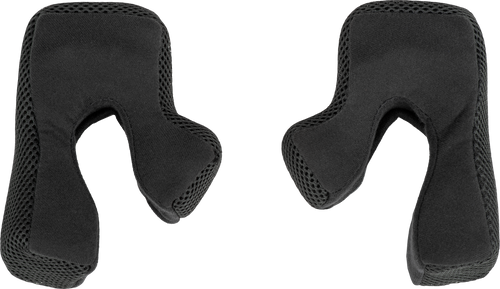 Kinetic Helmet Cheek Pads Black 2x Kinetic Helmet Cheek Pads Black 2x