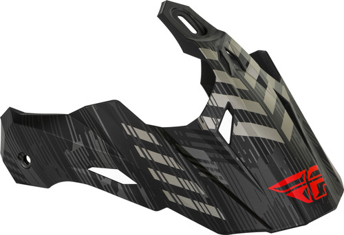 Trekker Quantum Visor Matte Black/Grey/Red Trekker Quantum Visor Matte Black/Grey/Red