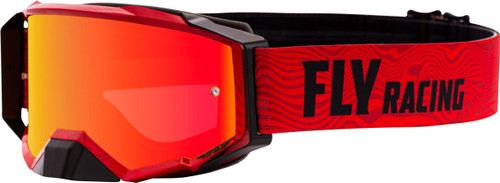 Zone Pro Goggle Red/Black W/Red Mirror/Amber Lens W/Post Zone Pro Goggle Red/Black W/Red Mirror/Amber Lens W/Post