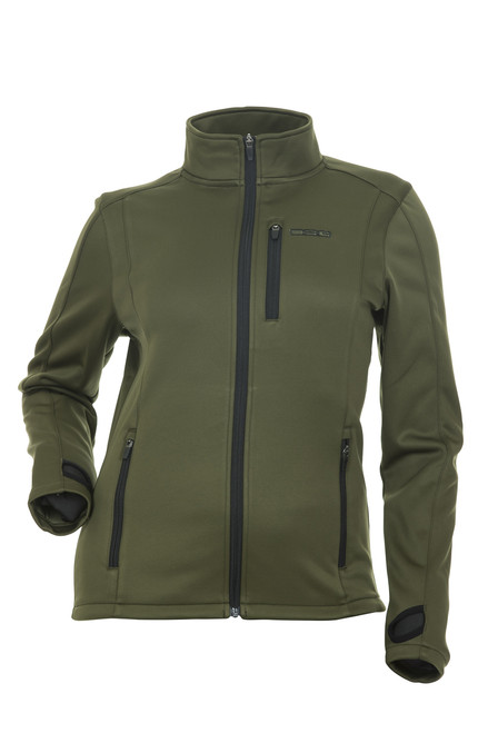 Performance Fleece Zip Up Olive Xs