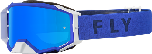 Zone Pro Goggle Blue W/ Sky Blue Mirror/Smoke Lens Zone Pro Goggle Blue W/ Sky Blue Mirror/Smoke Lens