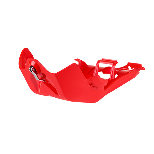 Fortress Skid Plate W/Link Protector Red