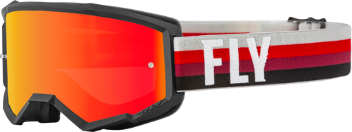 Youth Zone Goggle Black/Red W/ Red Mirror/Amber Lens Youth Zone Goggle Black/Red W/ Red Mirror/Amber Lens