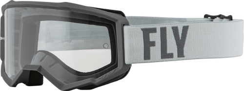 Focus Goggle Grey/Dark Grey W/ Clear Lens Focus Goggle Grey/Dark Grey W/ Clear Lens