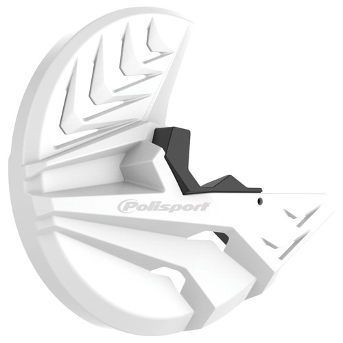 Disc/Fork Protector White/Black Gas Gas