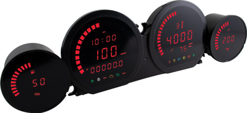 Led Gauges Red `14 18 Touring Models