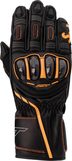 S1 Ce Glove Black/Grey/Neon Orange Md