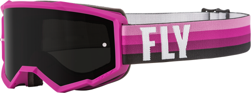 Youth Zone Goggle Pink/Black W/ Dark Smoke Lens Youth Zone Goggle Pink/Black W/ Dark Smoke Lens