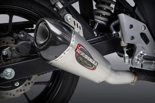 Exhaust Street Alpha T Slip On Ss Ss Cf 11260BP520
