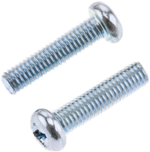 Pan Head Phillips Screw 6x1.0x25mm 10/Pk Pan Head Phillips Screw 6x1.0x25mm 10/Pk