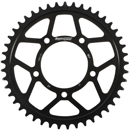 Rear Edge Sprocket Steel 45t 525 Blk Suz