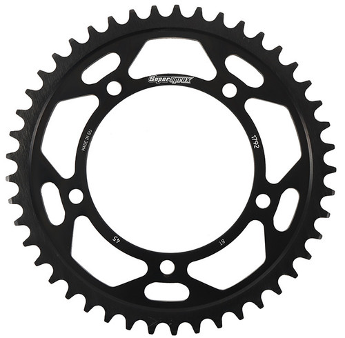 Rear Edge Sprocket Steel 45t 525 Blk Hay/Suz/Tri Rear Edge Sprocket Steel 45t 525 Blk Hay/Suz/Tri