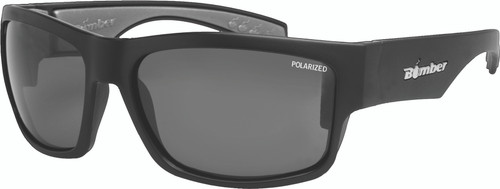 Tiger Bomb Eyewear Matte Black W/Smoke Polarized Lens Tiger Bomb Eyewear Matte Black W/Smoke Polarized Lens
