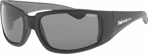 Stink Bomb Safety Eyewear Matte Black W/Smoke Polarized Stink Bomb Safety Eyewear Matte Black W/Smoke Polarized