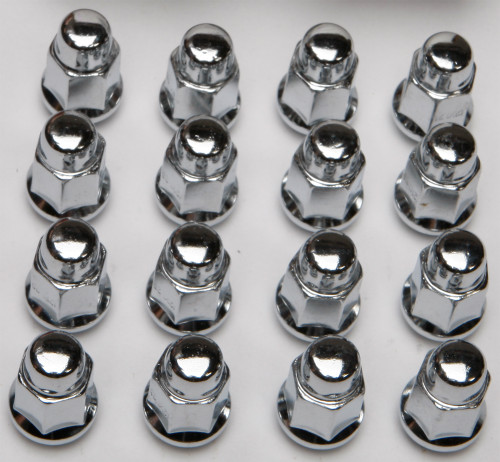 16/Pk 12mmx1.25 Tapered Lug Nuts 60' 17mm Head 16/Pk 12mmx1.25 Tapered Lug Nuts 60' 17mm Head