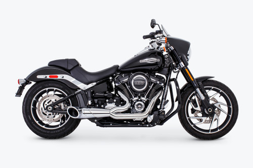 Turnout 2 1 Chrome W/Chrome Tip M8 Softail Turnout 2 1 Chrome W/Chrome Tip M8 Softail