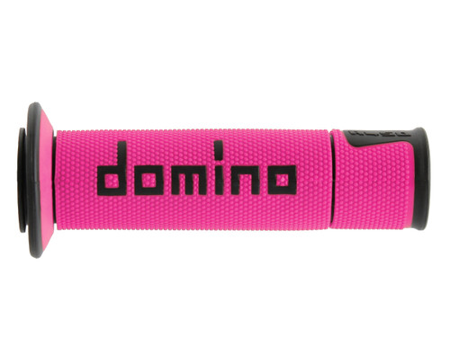 A450 Road Racing Grips Fuchsia/Black Pair