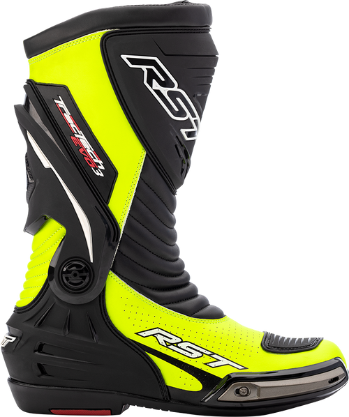 Tractech Evo Iii Sport Ce Boot Flo Yellow / Black  Sz 8