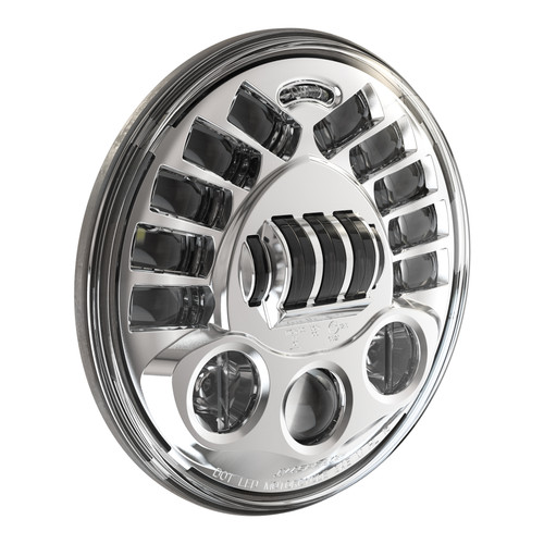 8790a2 Adaptive Headlt 7" Chr Bezel