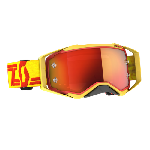 Prospect Goggle Yellow/Red Orange Chrome Works Lens Prospect Goggle Yellow/Red Orange Chrome Works Lens