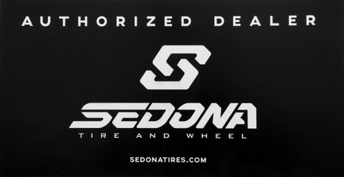 Sedona Authorized Dealer Window Decal4.25" X 8.125" Sedona Authorized Dealer Window Decal4.25" X 8.125"