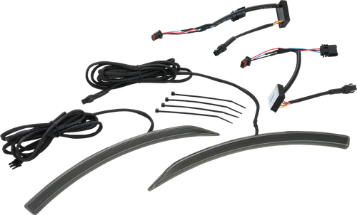 Slayer Front Fender Led Light Smoke Lens Can Slayer Front Fender Led Light Smoke Lens Can