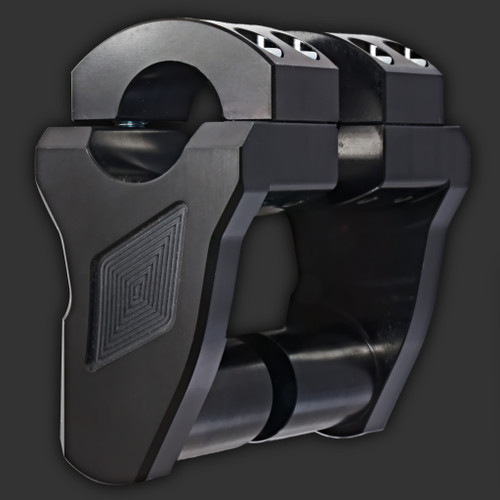 Rox Street Riser 2" Black 1" Bars Rox Street Riser 2" Black 1" Bars