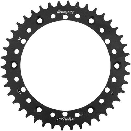 Rear Sprocket Steel 42t 520 Blk Yam