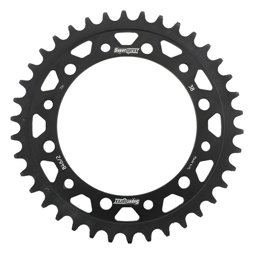 Rear Sprocket Steel 38t 520 Blk Hon Rear Sprocket Steel 38t 520 Blk Hon
