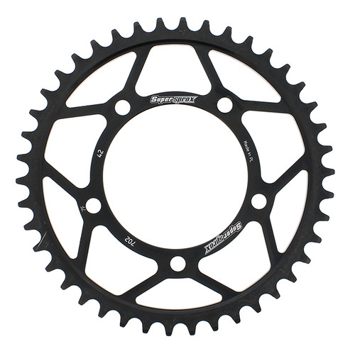 Rear Sprocket Steel 42t 525 Blk Apr