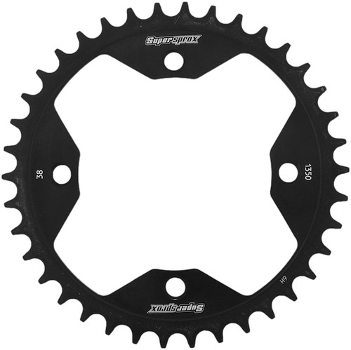 Rear Sprocket Steel 38t 520 Blk Hon RFE-1350-38-BLK