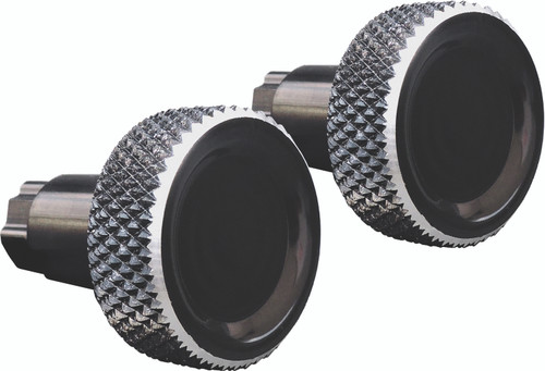 Saddlebag Knobs Black