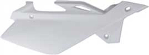 Side Number Plate White Side Number Plate White