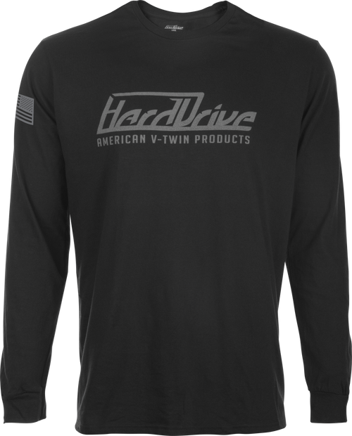 Long Sleeve Black/Grey Lg