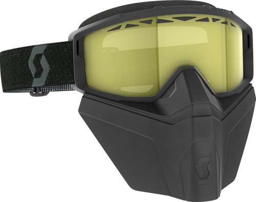 Primal Safari Facemask Goggle Black/White Yellow Primal Safari Facemask Goggle Black/White Yellow