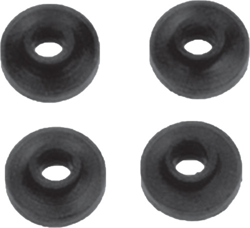 Offset Post Style Riser Rubbers 4/Pk Offset Post Style Riser Rubbers 4/Pk
