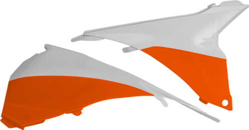 Airbox Covers White/Orange 2314291088
