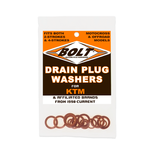 Drain Plug Washers 2/4 Stroke Models Ktm Drain Plug Washers 2/4 Stroke Models Ktm