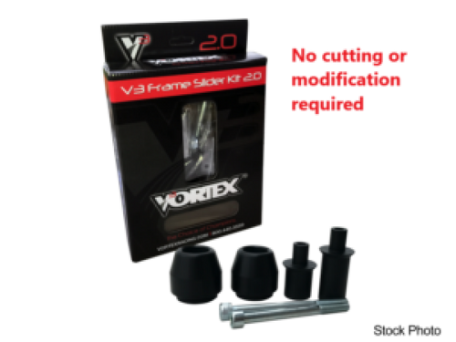Vortex Racing 04-08 Honda CBF 500 V3 2.0 Frame Slider Kit- No Cut