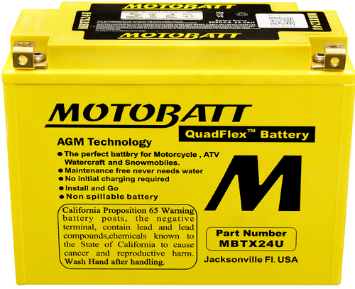 Battery Mbtx24u Sealed Factory Activated