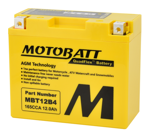 Battery Mbt12b4 Sealed Factory Activated