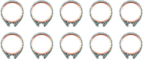 Twin Power 66-84 Shovelhead Big Twin Exhaust Gaskets Replaces 65834-68 Pr Twin Power 66-84 Shovelhead Big Twin Exhaust Gaskets Replaces 65834-68 Pr